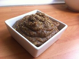 Ontbijtpudding: appelmaanzaad