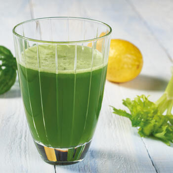 Basilicum-selderijsap