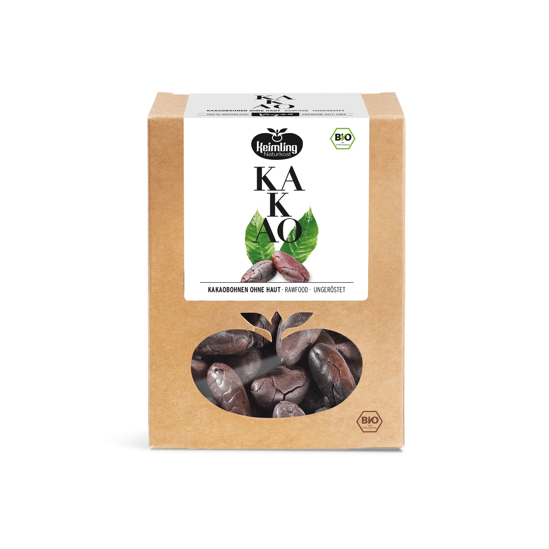 Enthäutete Kakaobohnen, bio 200 g