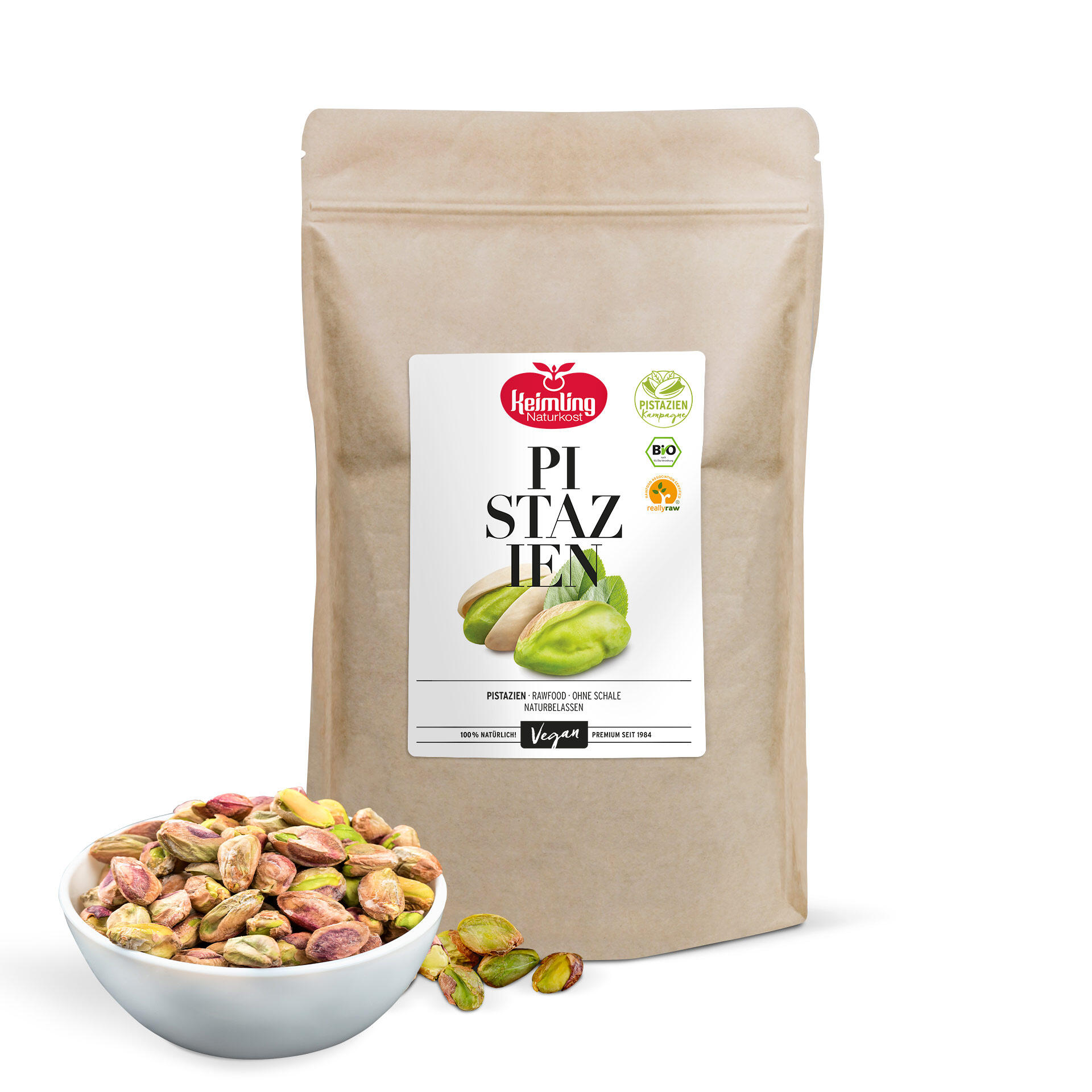Pistazien, geschält, bio 1 kg