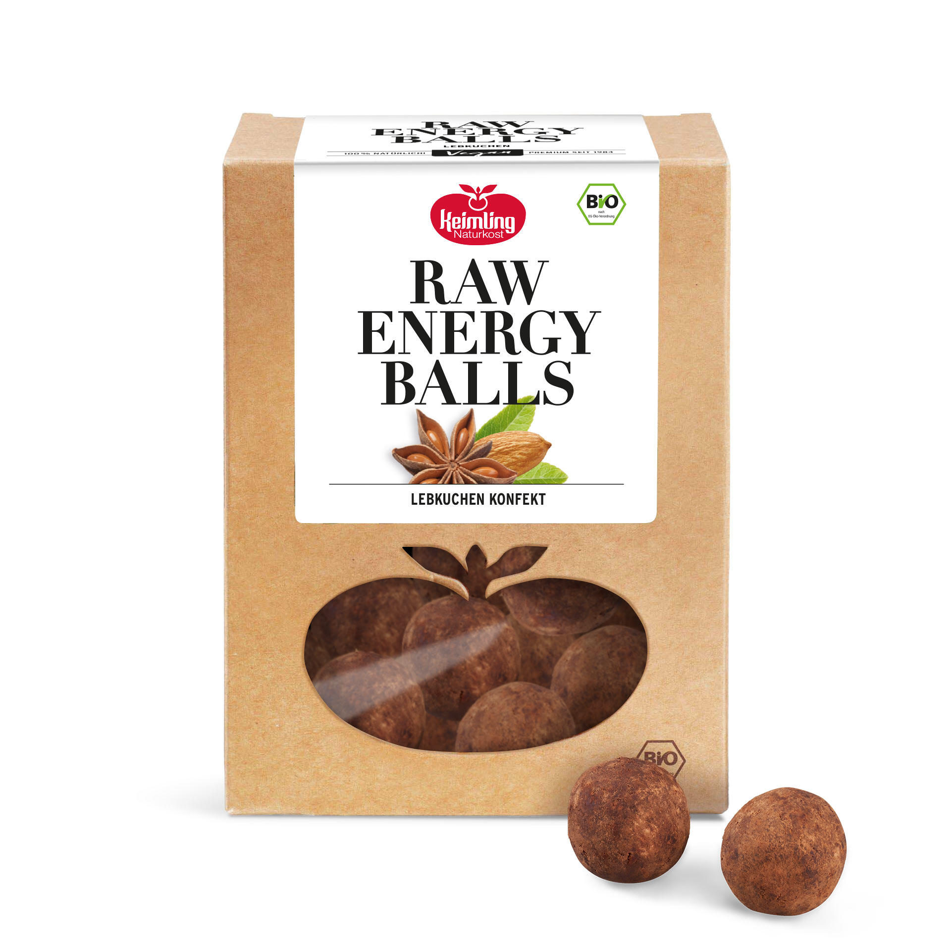 Raw Energy Balls Lebkuchen