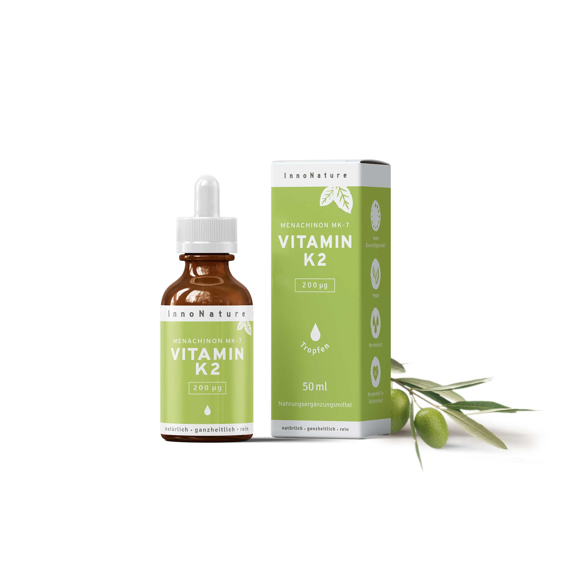 Innonature Vitamin K2 Tropfen, 50 ml Innonature Vitamin K2 Tropfen, 50 ml