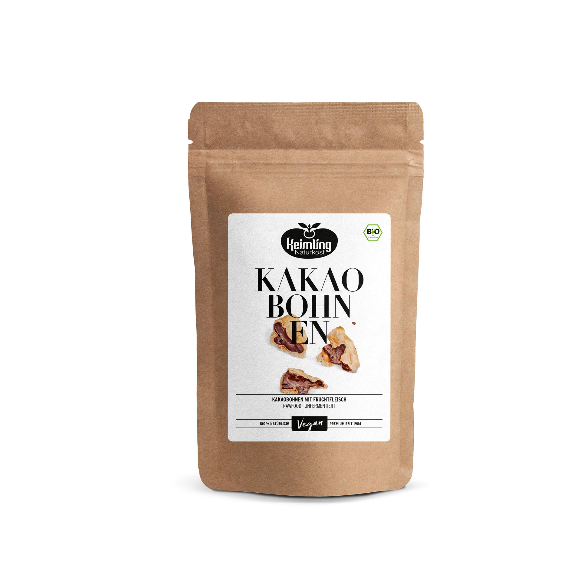 Kakaobohnen mit Fruchtfleisch, bio 175 g