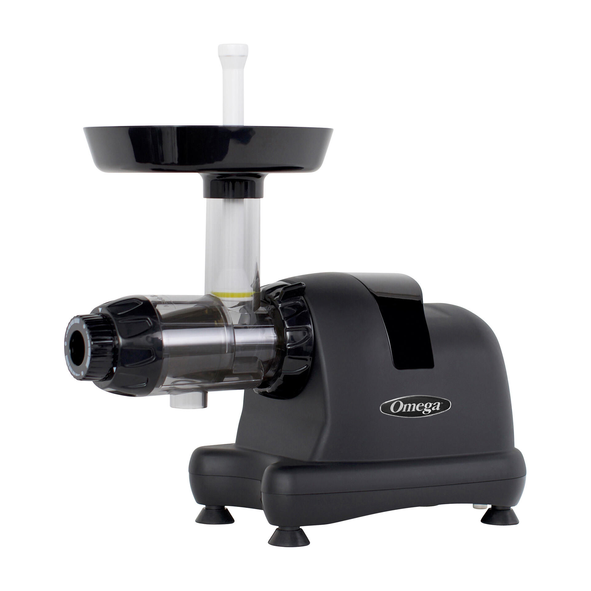 Omega Juicers Horizontal-Entsafter 8227, matt schwarz Omega Juicers Horizontal-Entsafter 8227, matt schwarz