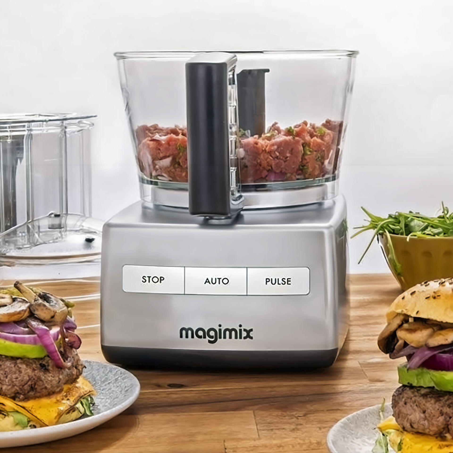 Magimix Cuisine Système 3200XL - Chrome-Matt mit schweizer Adapter Magimix Cuisine Système 3200XL - Chrome-Matt mit schweizer Adapter