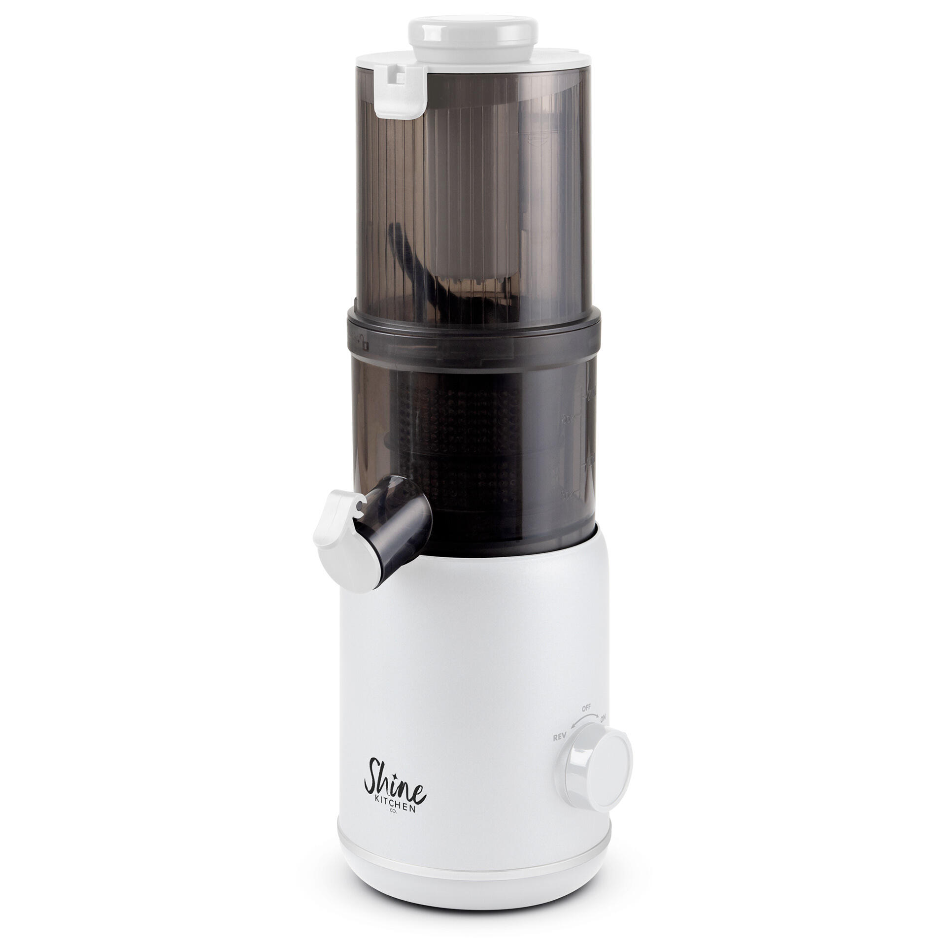 Tribest Shine Multi-Batch Compact Cold Press Juicer white
