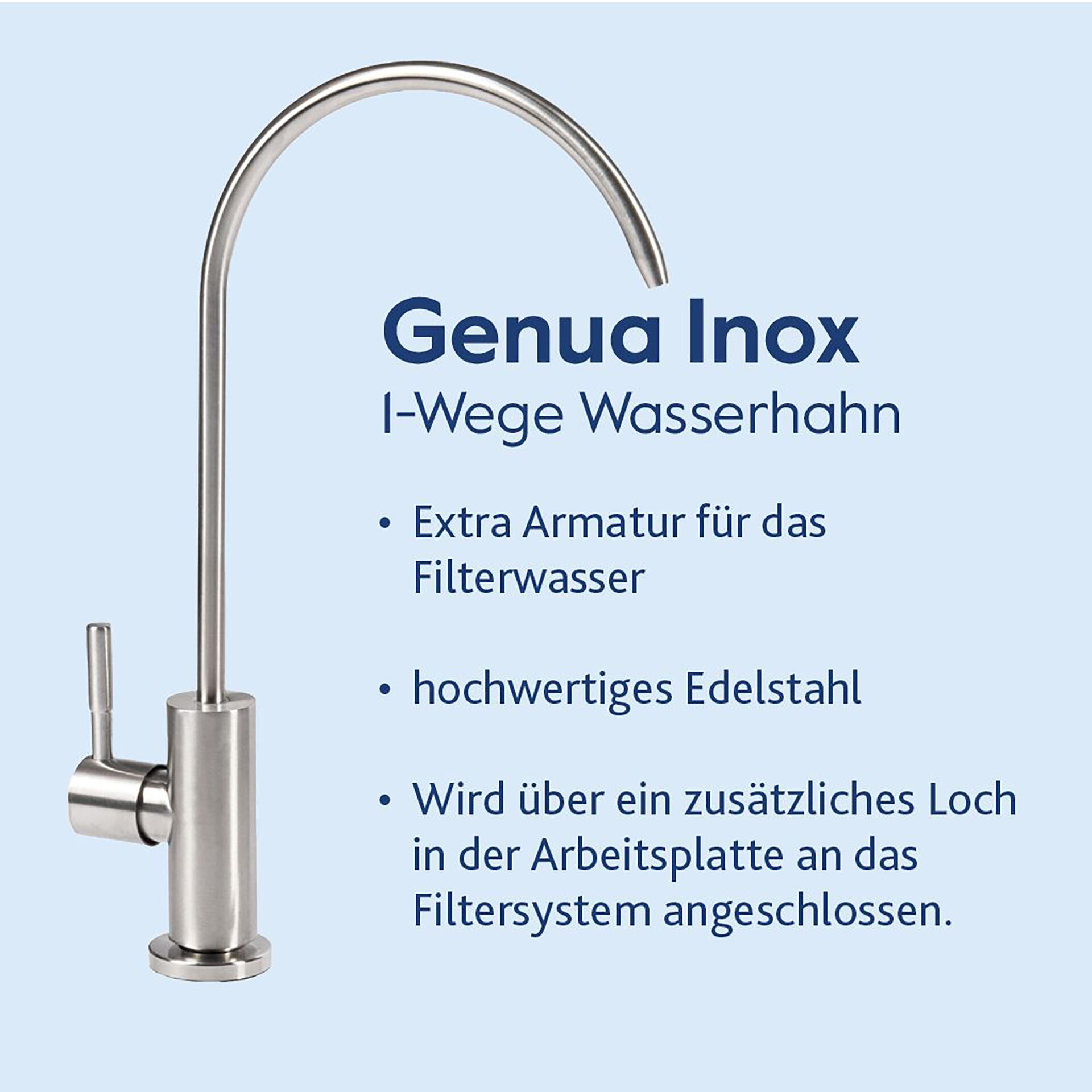 Alvito Einbau Wasserfilter Set Split Pure
