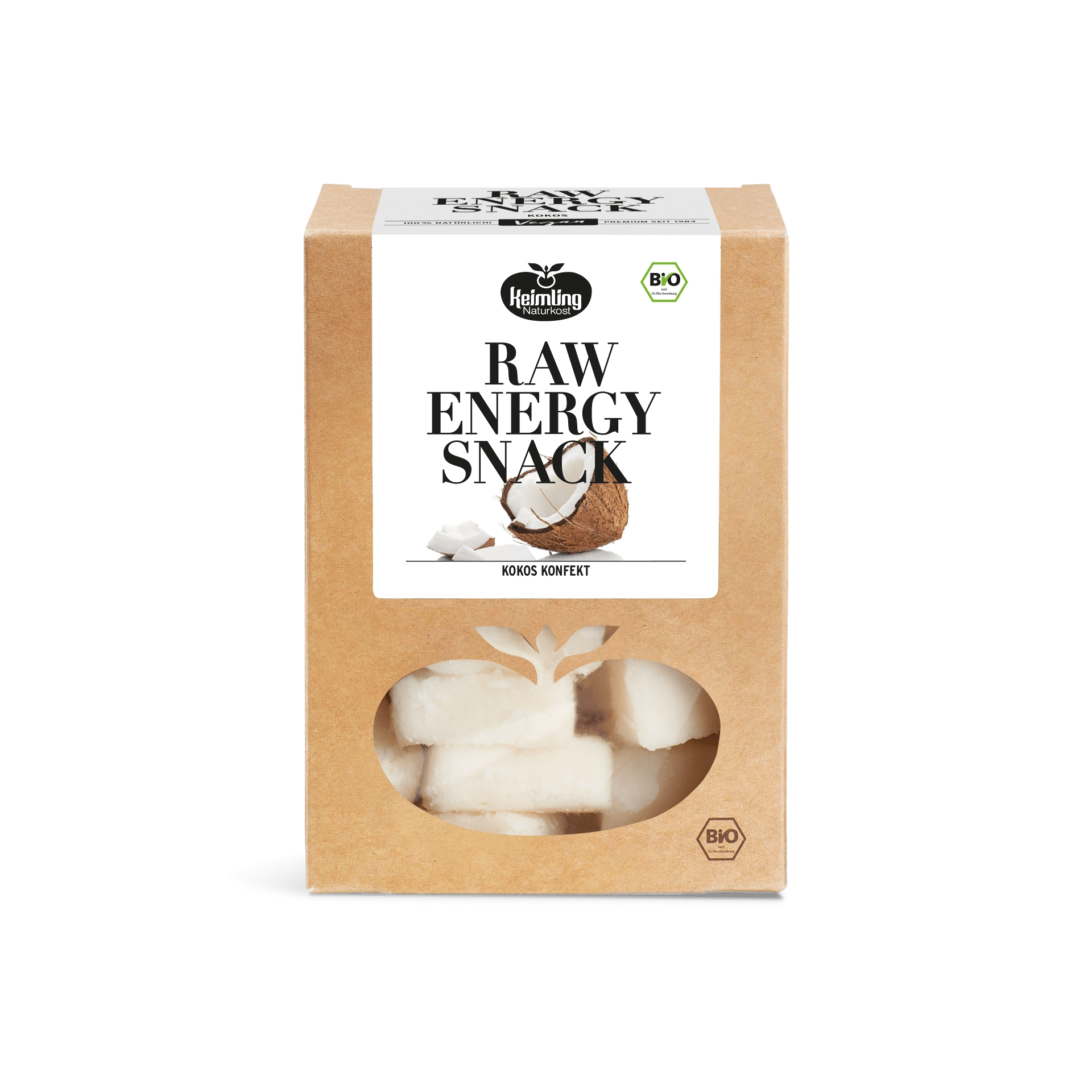 Raw Energy Snack Kokos, bio 150 g