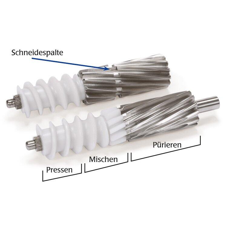 3-Phasen-Entsaftungstechnologie 3-Phasen-Entsaftungstechnologie