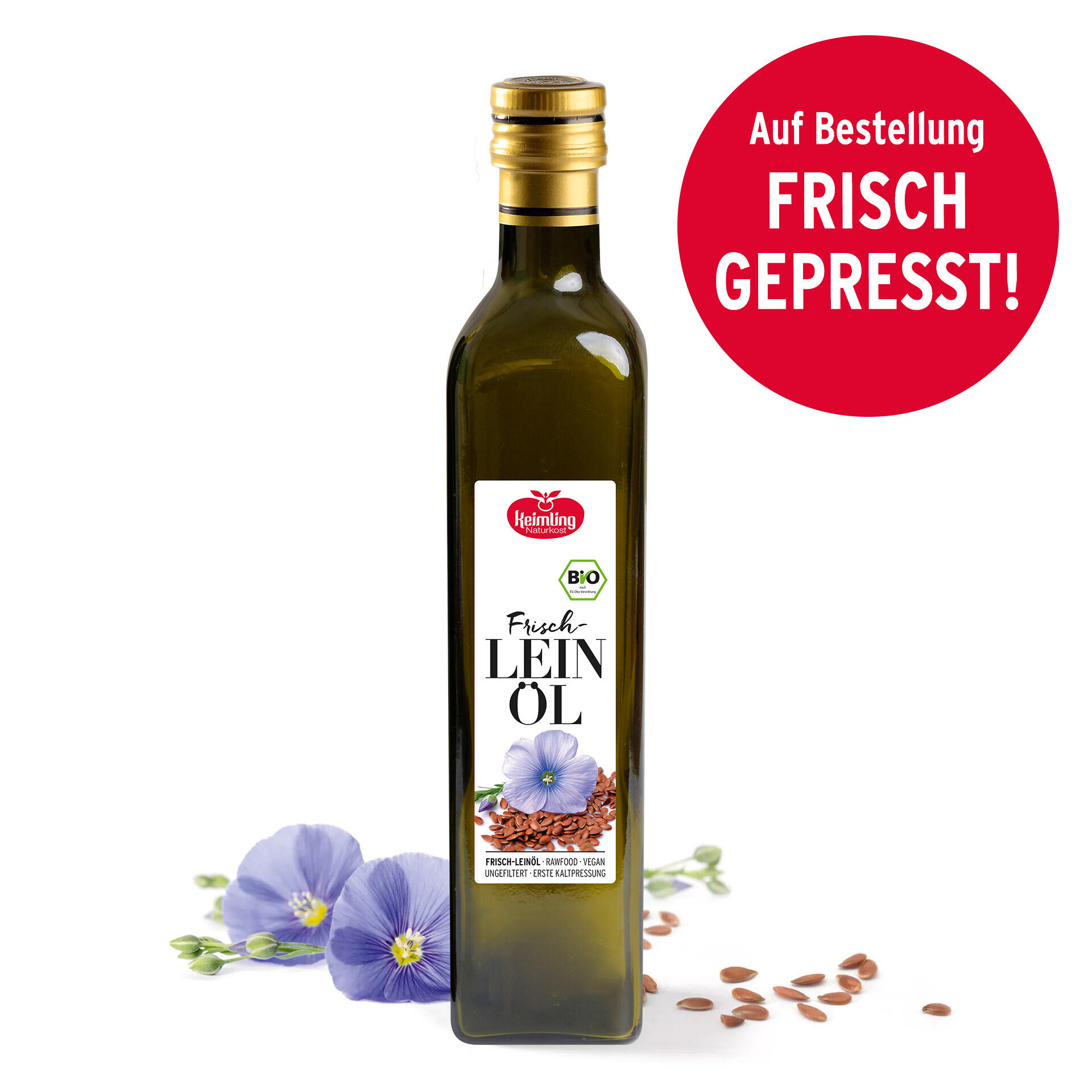 Frisch-Leinöl, biol 500 ml