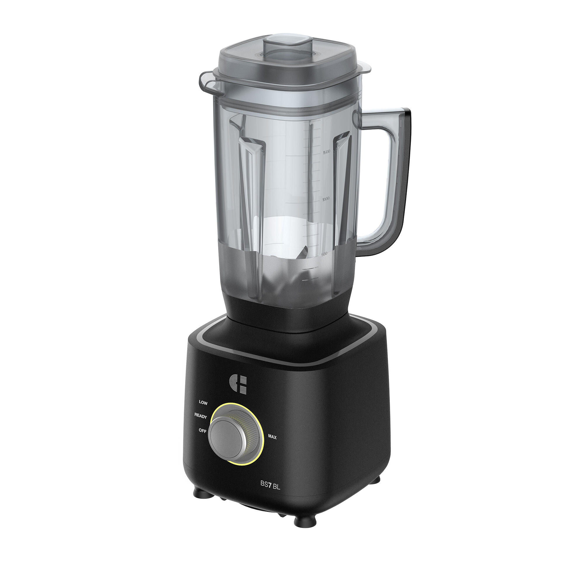 CI BS7 Power Blender schwarz seitlich CI BS7 Power Blender schwarz seitlich