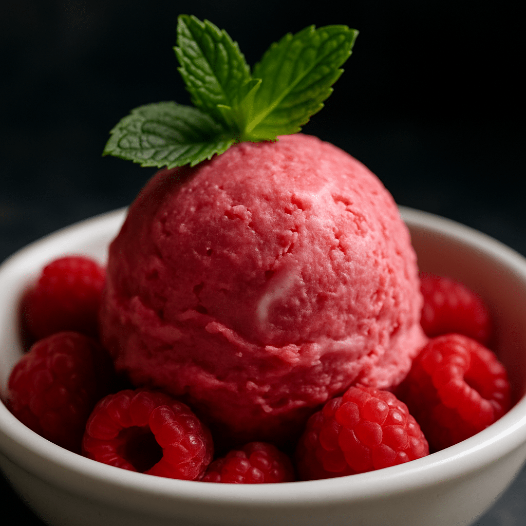 Fruchtiges Himbeer-Kokos-Eis Fruchtiges Himbeer-Kokos-Eis