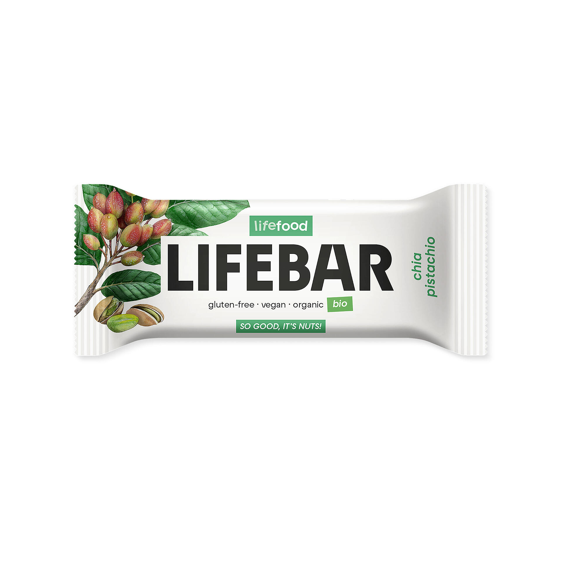 Lifebar Superfoods Chia Pistachio, 40 g