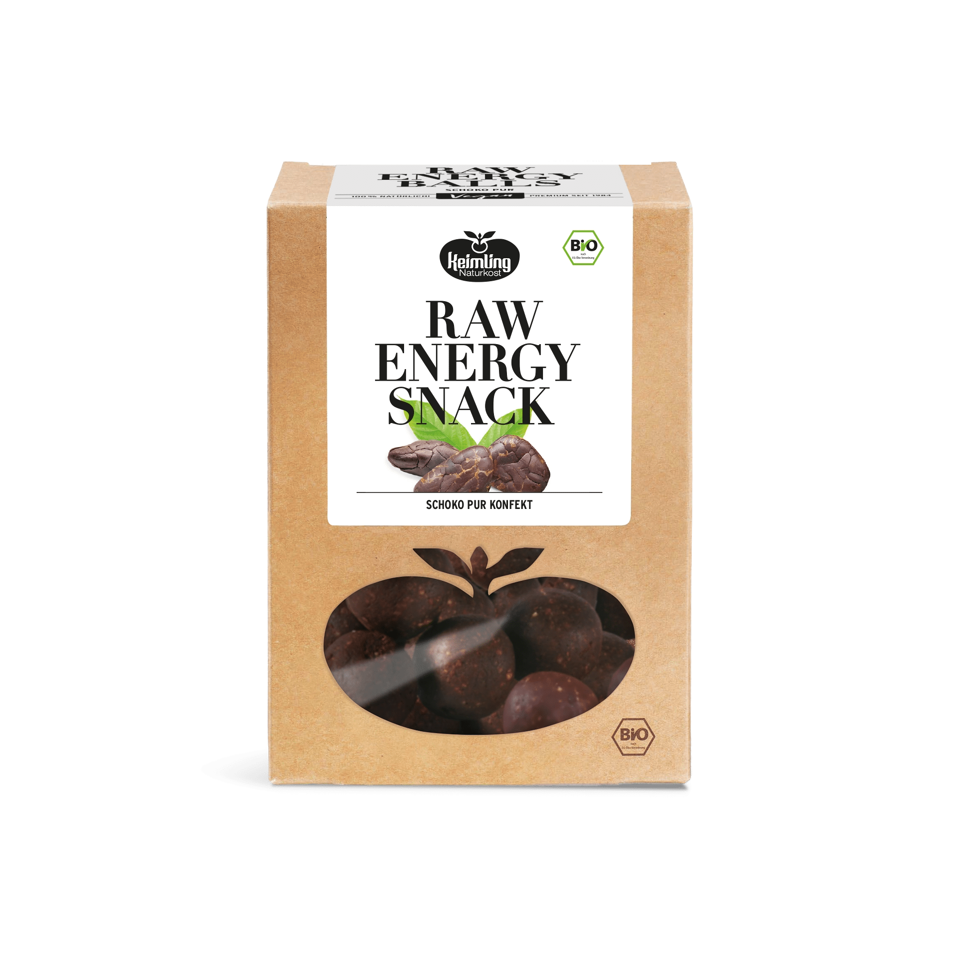Raw Energy Balls Schoko-Pur