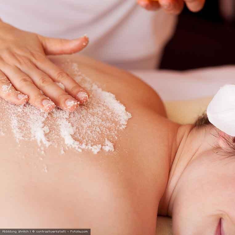 basisches Peeling reinigt Gesicht und Koerper basisches Peeling reinigt Gesicht und Koerper