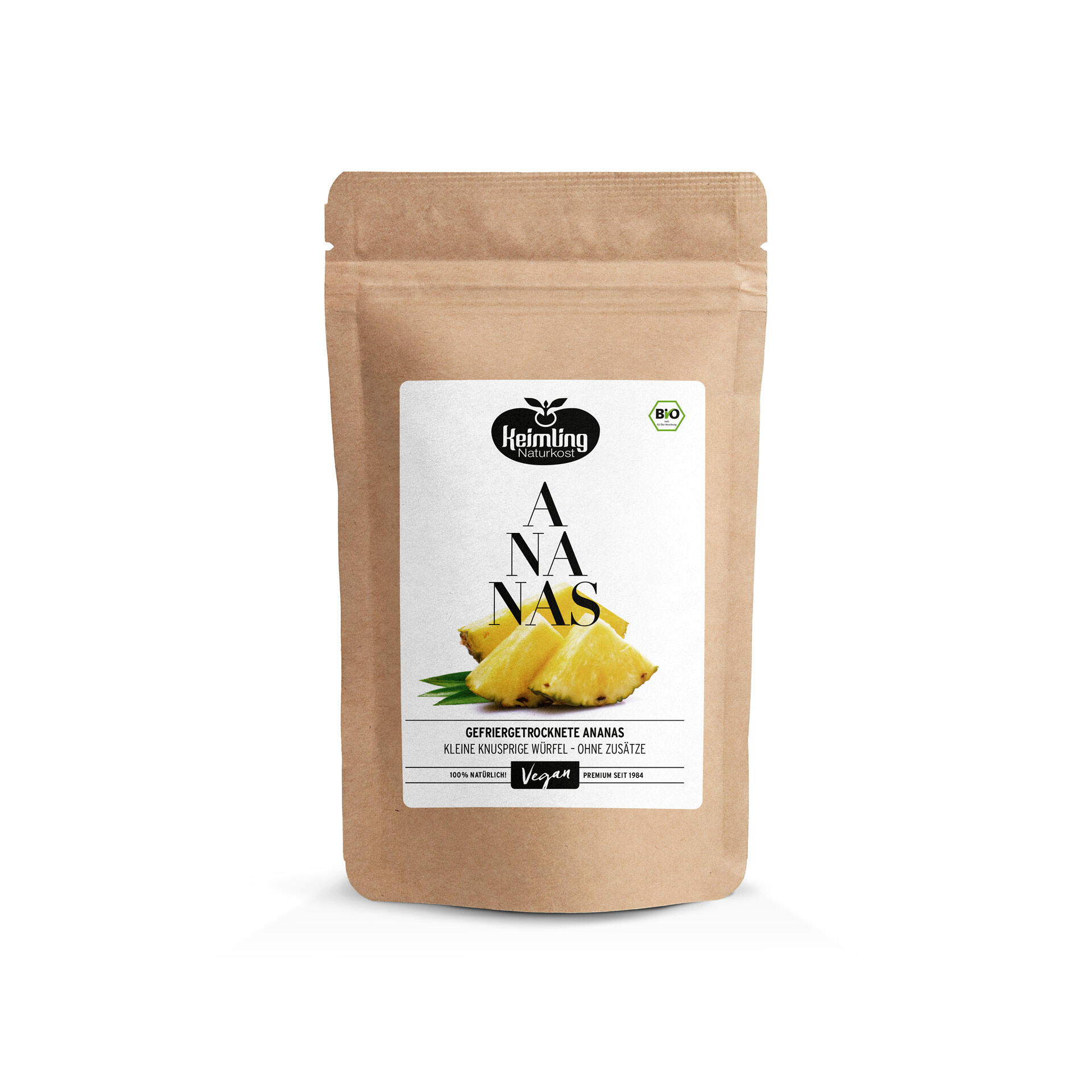 Ananas gefriergetrocknet, bio 250 g