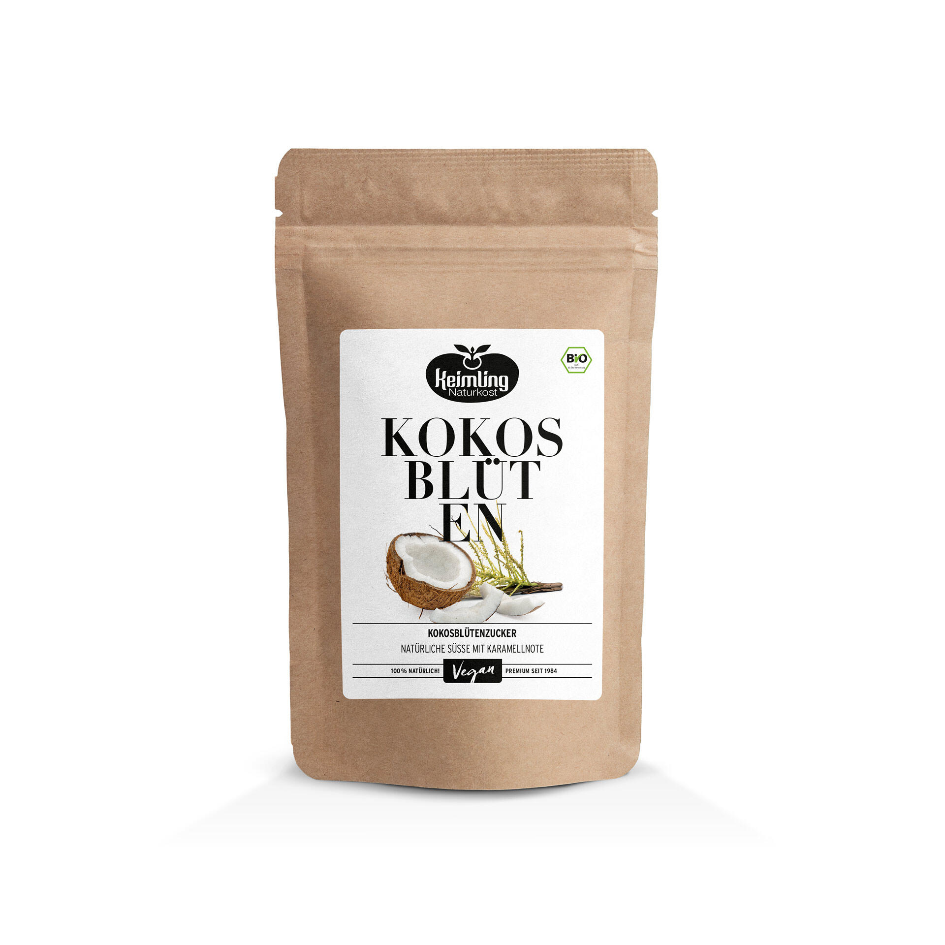 Kokosblütenzucker, bio 500 g Kokosblütenzucker, bio 500 g