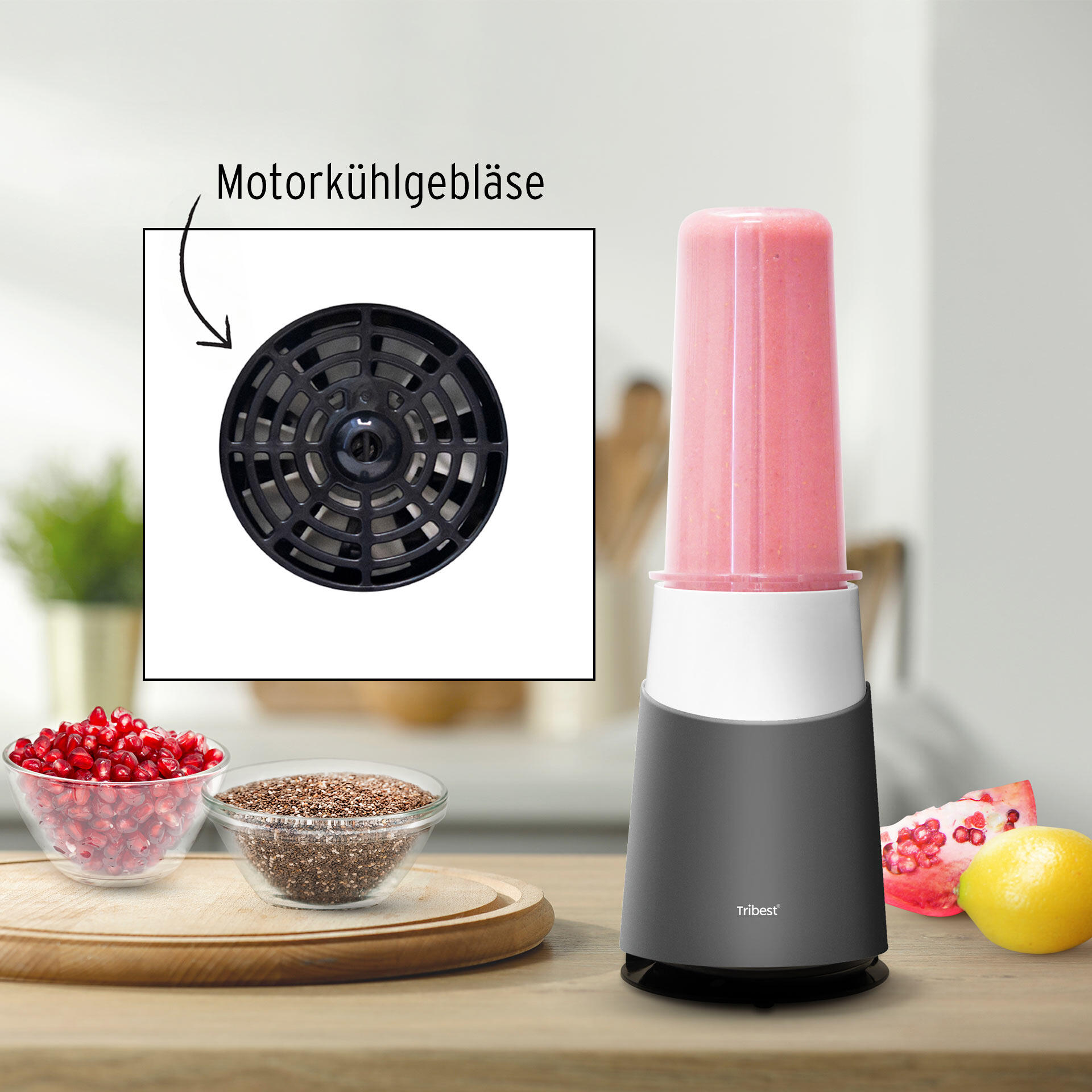 Tribest Personal Blender PB420 grau