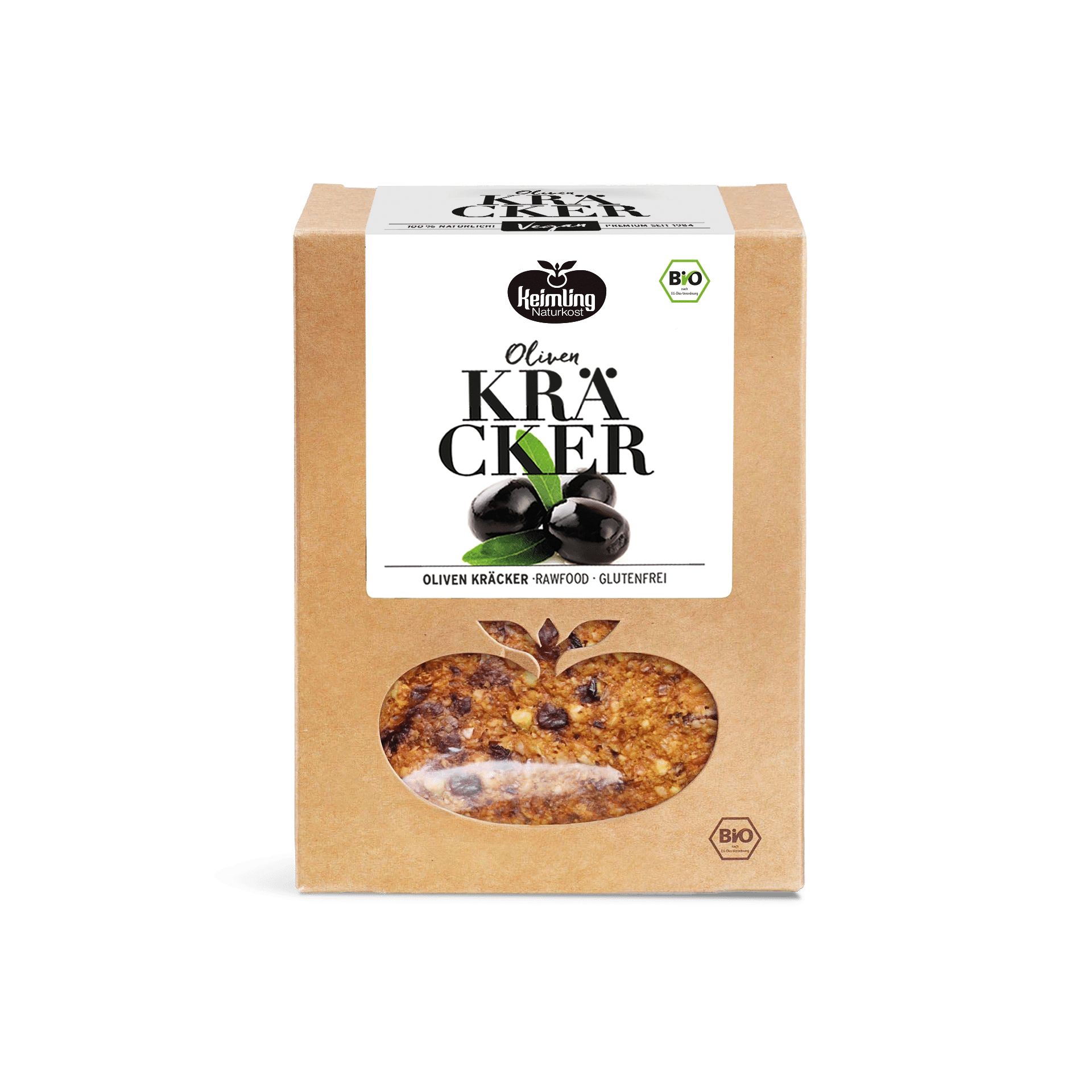 Rohkost Oliven Kräcker 160 g