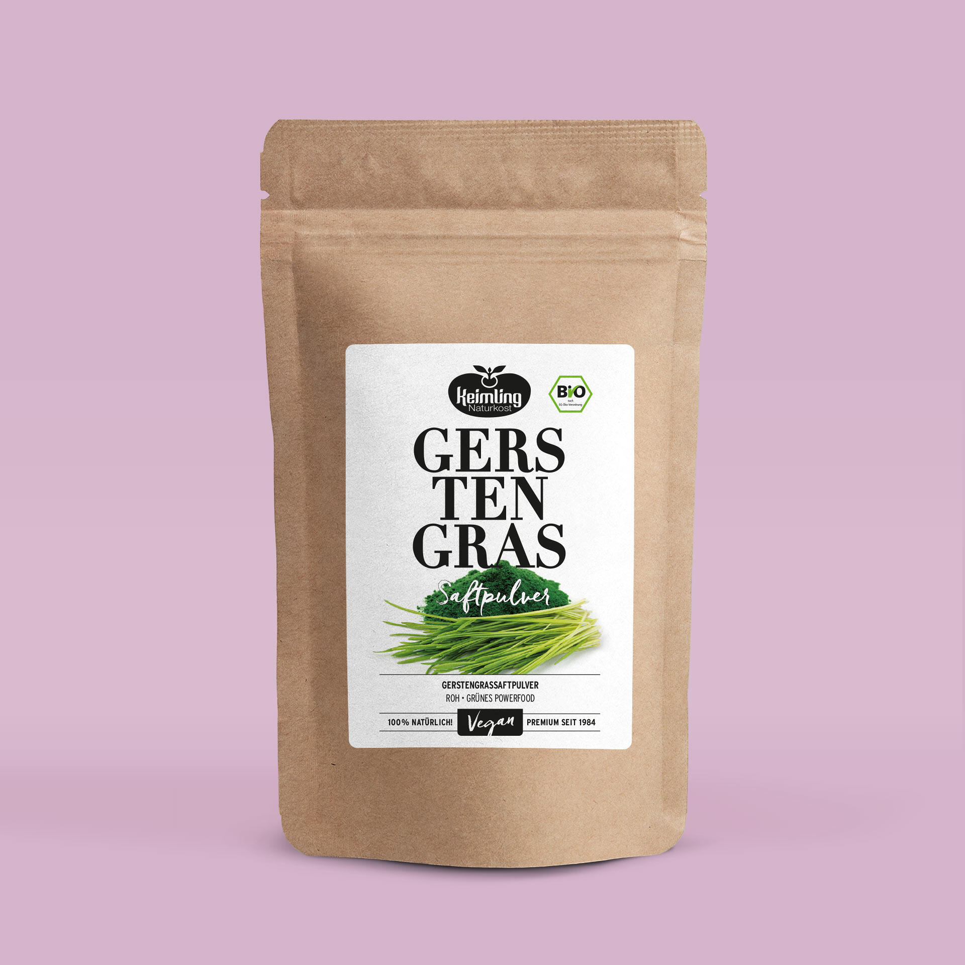 Gerstengrassaft-Pulver, bio 100 g