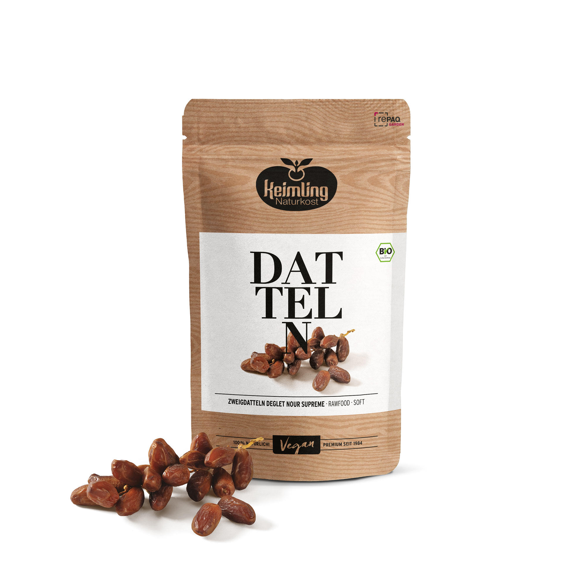 Zweigdatteln Deglet Nour, bio 500 g Zweigdatteln Deglet Nour, bio 500 g