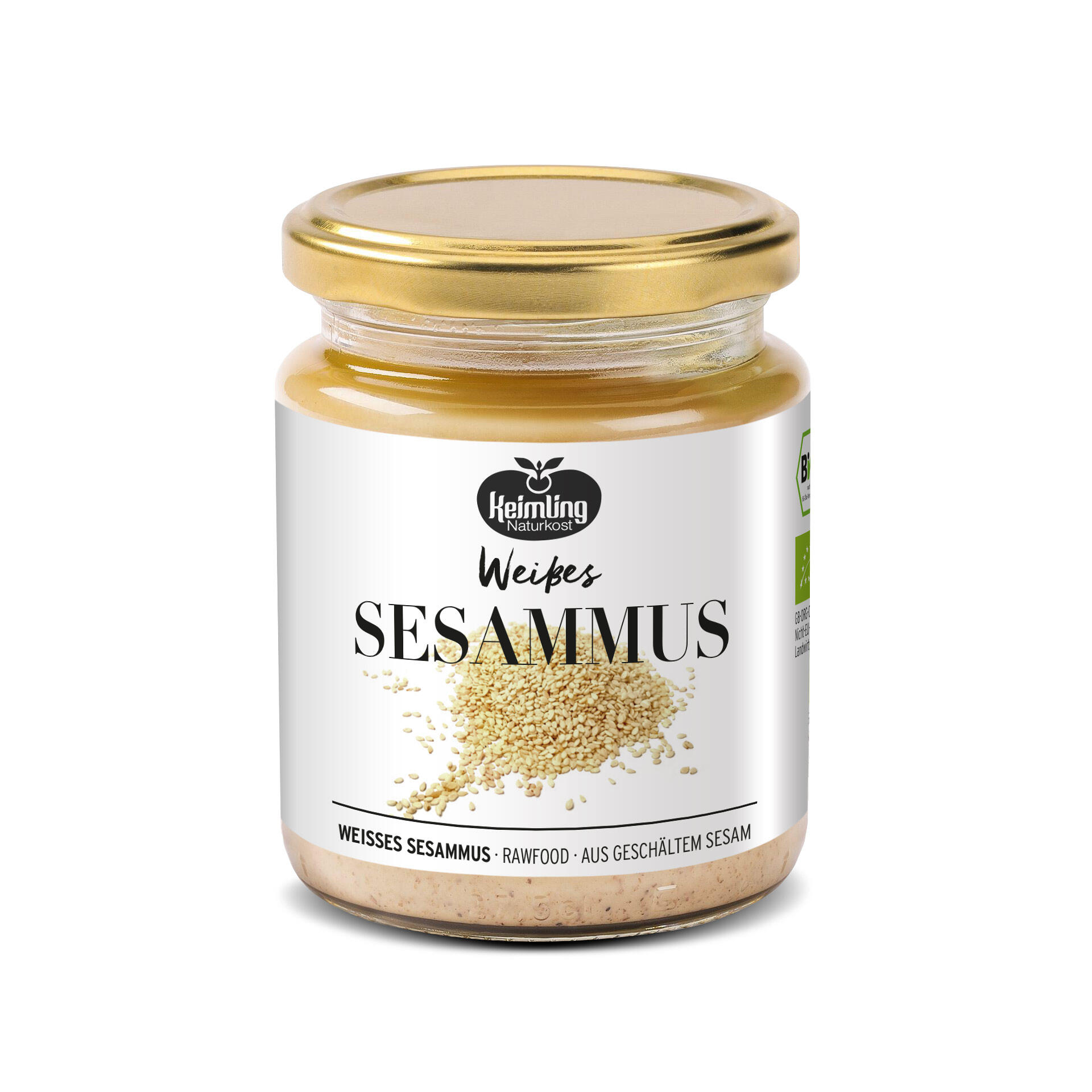 Weißes Sesammus Tahini