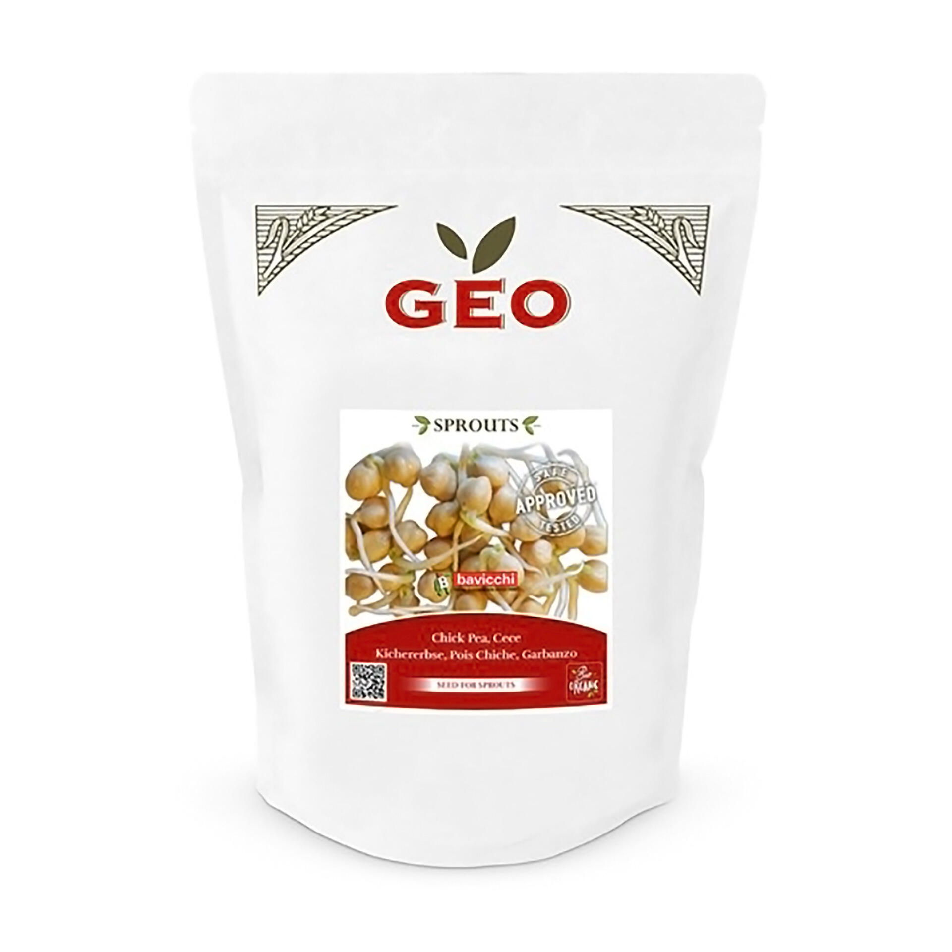 Geo Sprouts Kichererbsen Keimsaaten, bio