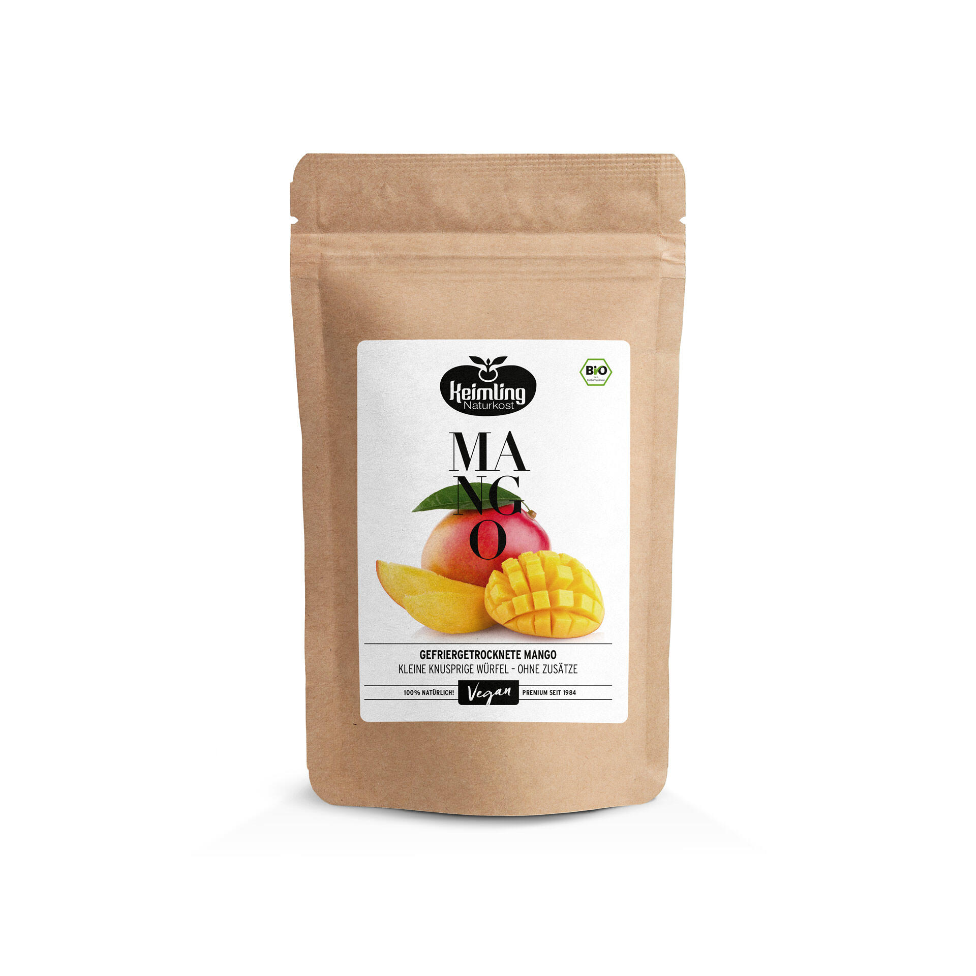 Mango gefriergetrocknet, bio 250 g