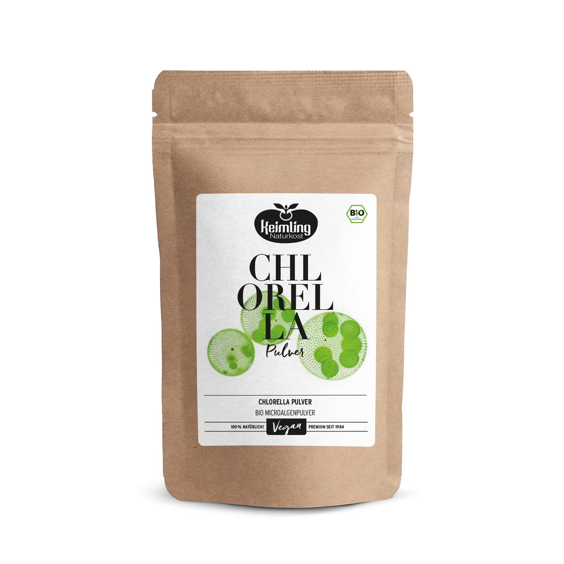 Chlorella Pulver, bio