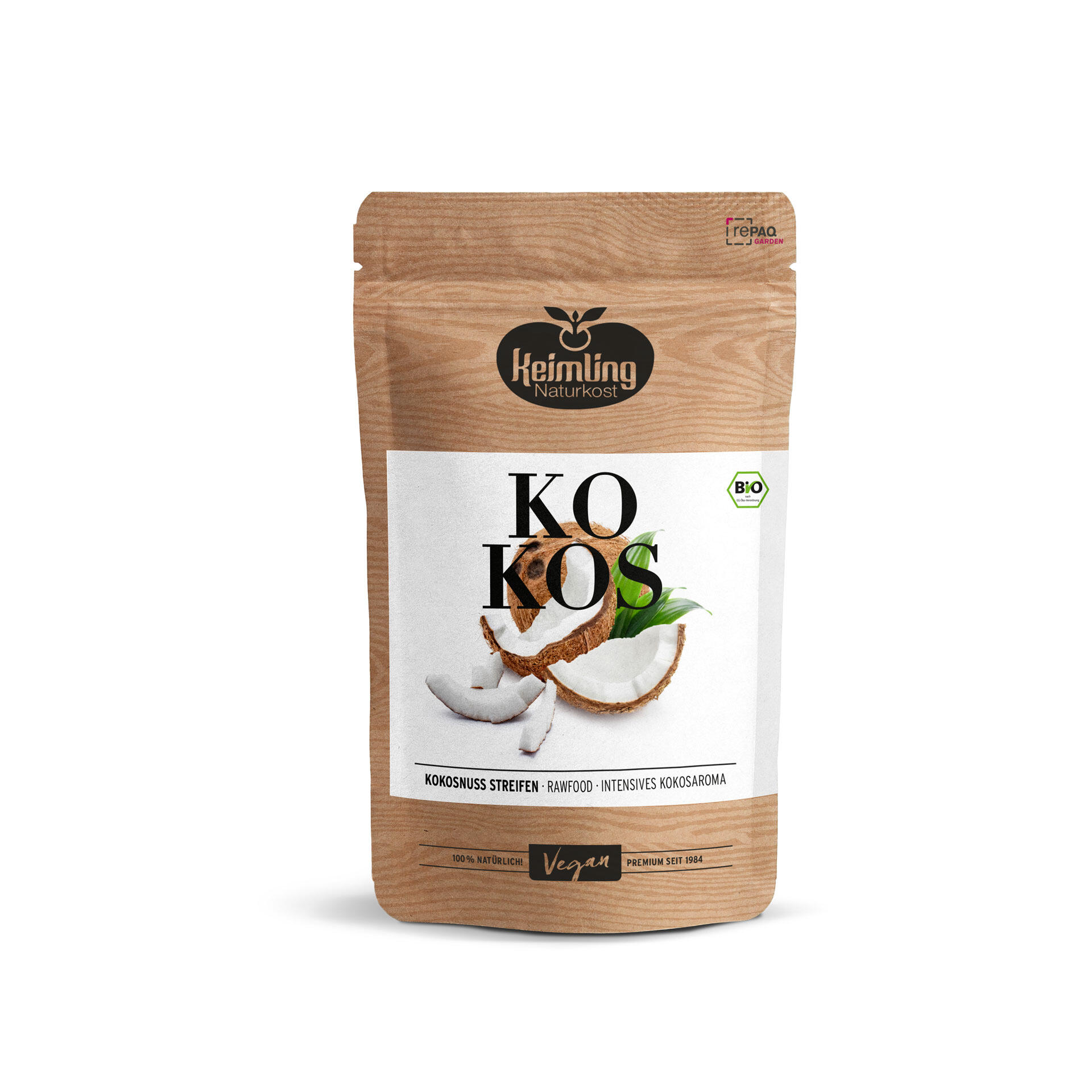 Coconut strips, organic 400 g