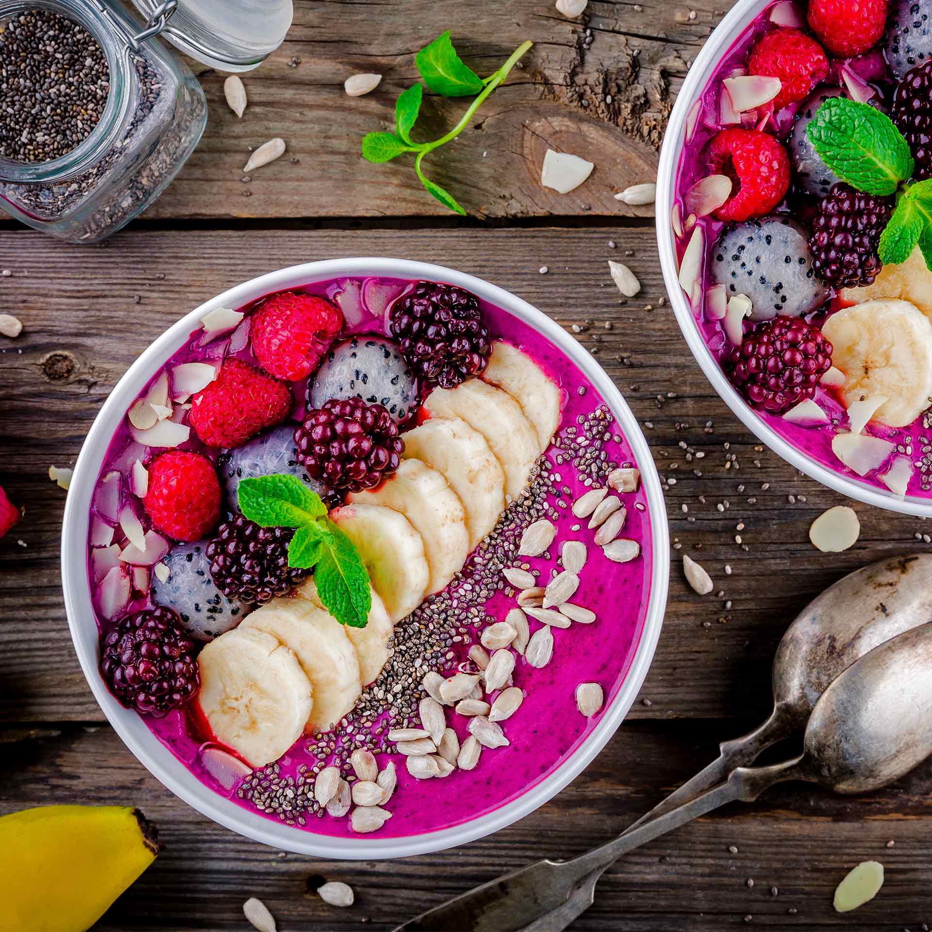 Drachenfrucht-Pulver Pitaya, bio 100 g