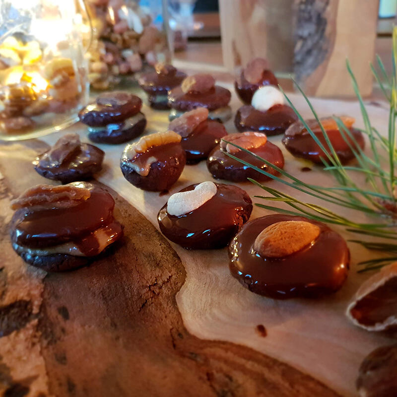 Schnelle gefüllte exotische Schoko Lebkuchen von Boris Lauser