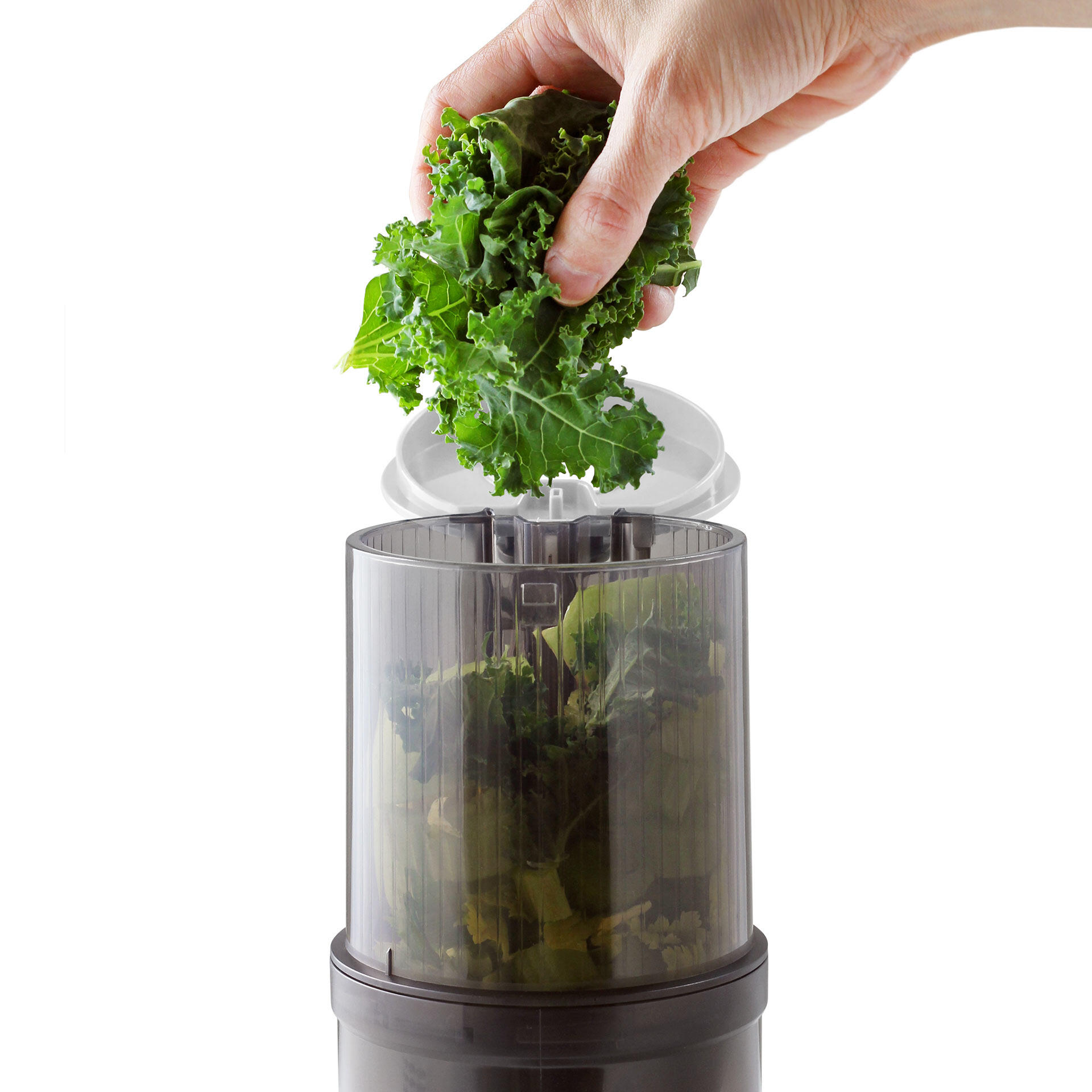 Tribest Shine Multi-Batch Compact Cold Press Juicer white