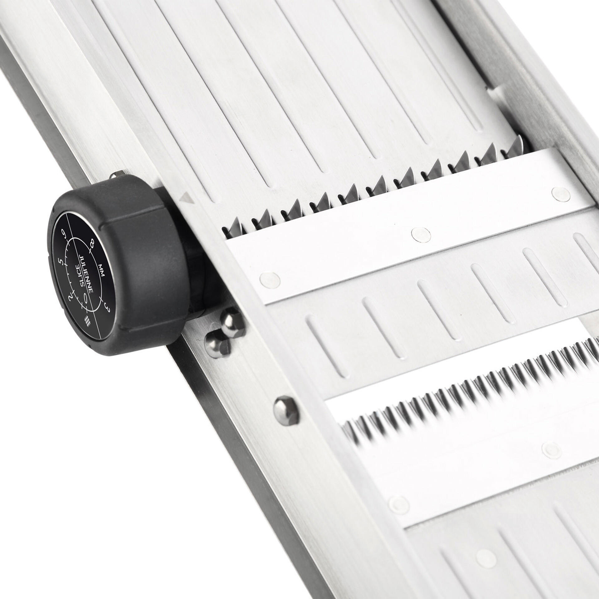 Profi-Mandoline aus Edelstahl neuwertig, ohne Gebrauchsspuren