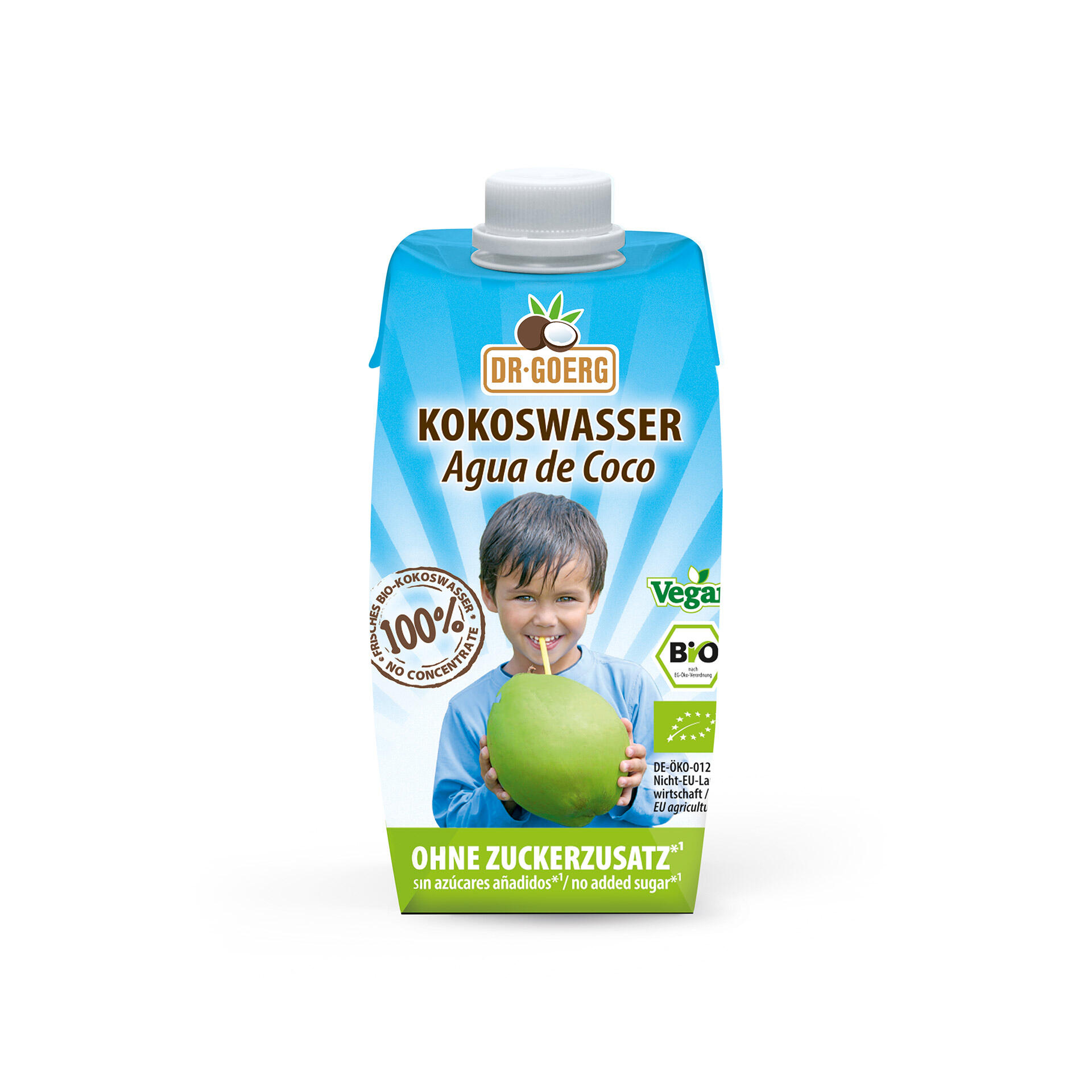 Dr. Goerg Kokoswasser, bio, 3er Pack, 330 ml
