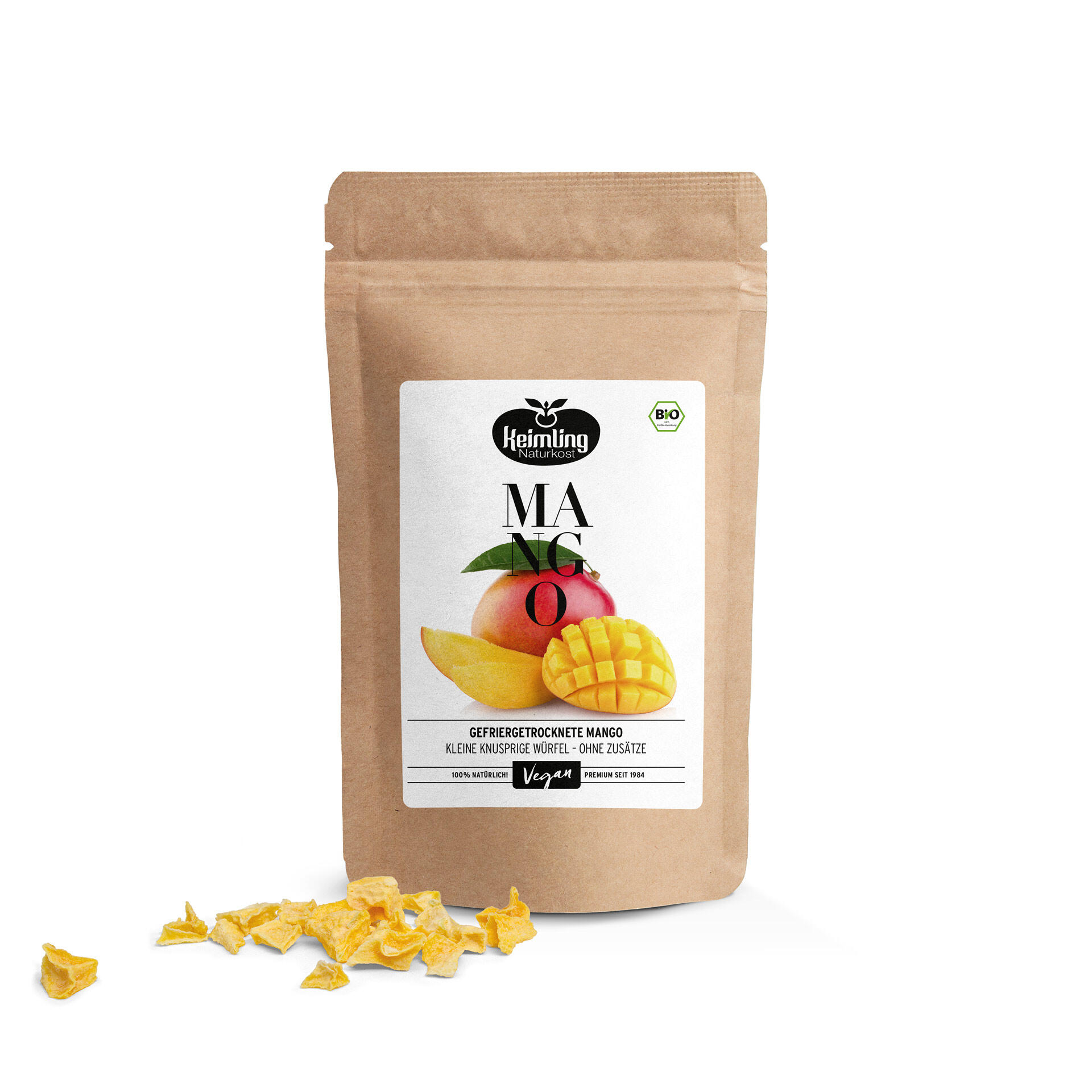 Mango gefriergetrocknet bio