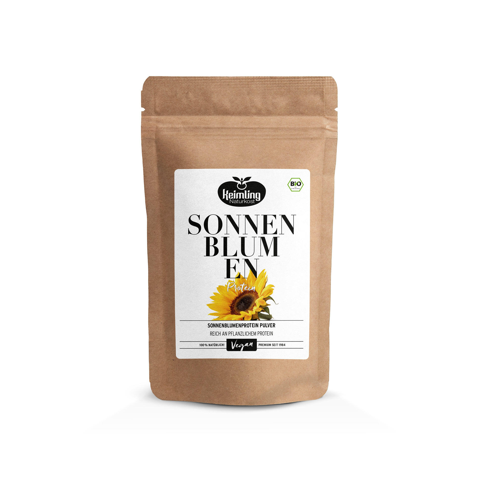 Sonnenblumenprotein Pulver, bio 500 g