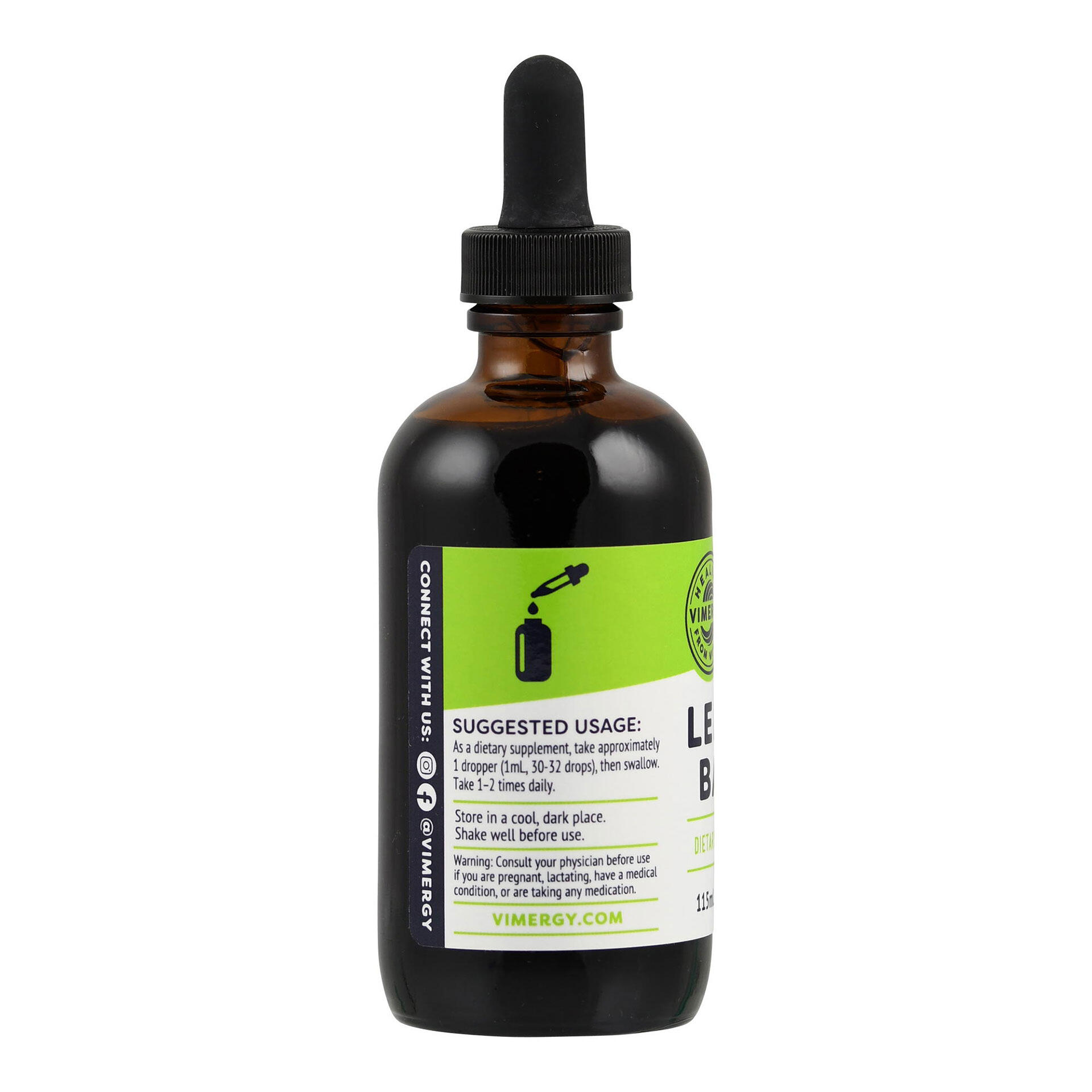 Vimergy Zitronenmelisse (Lemon Balm) 10:1 flüssig, 115 ml
