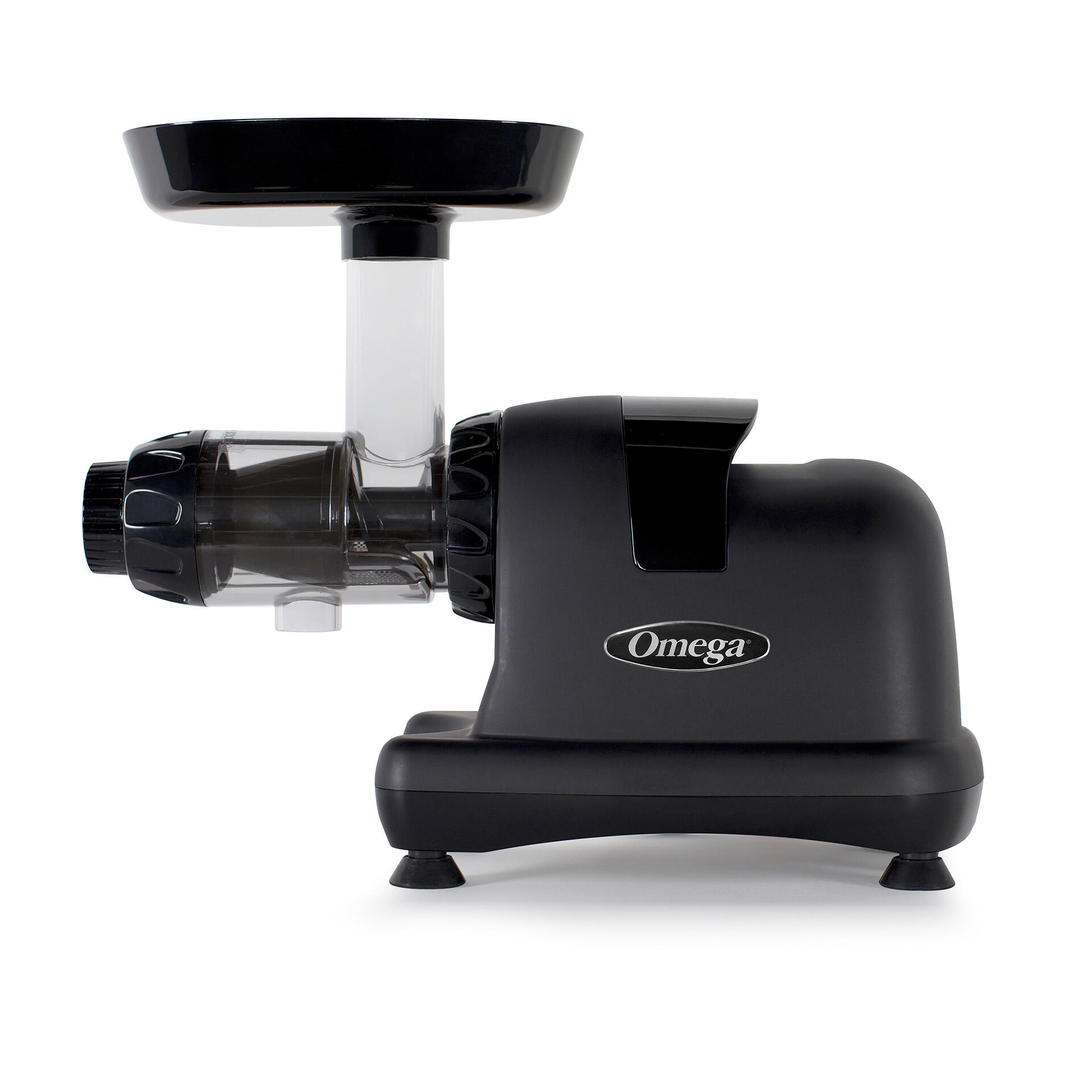 Omega Juicers Horizontal-Entsafter 8227, matt schwarz Omega Juicers Horizontal-Entsafter 8227, matt schwarz