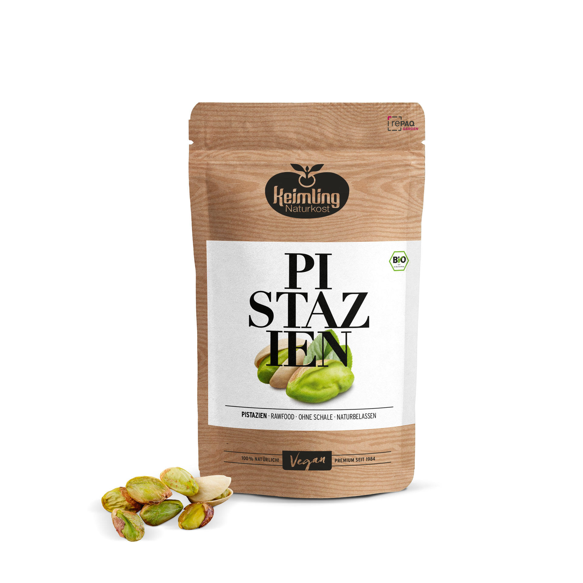 Pistazien, geschält,  bio 100 g Pistazien, geschält,  bio 100 g