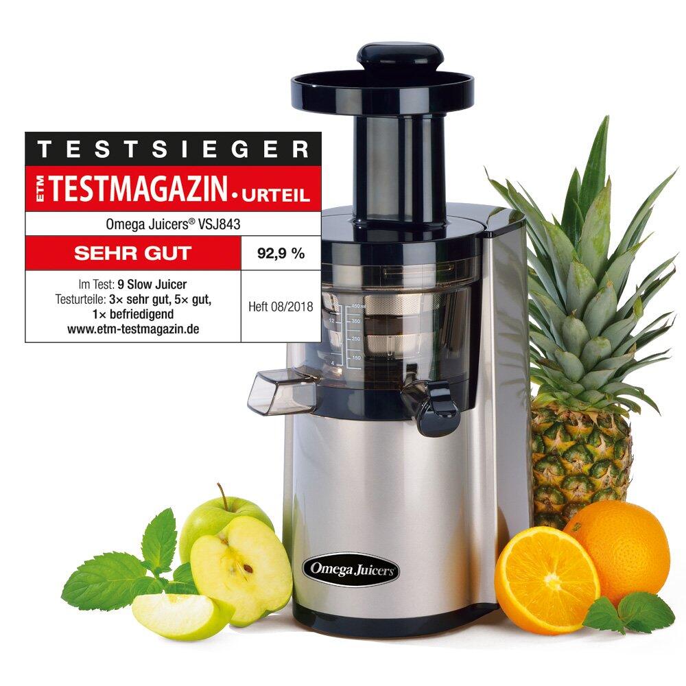 Omega Juicers VSJ843 neuwertig online kaufen im Keimling Shop