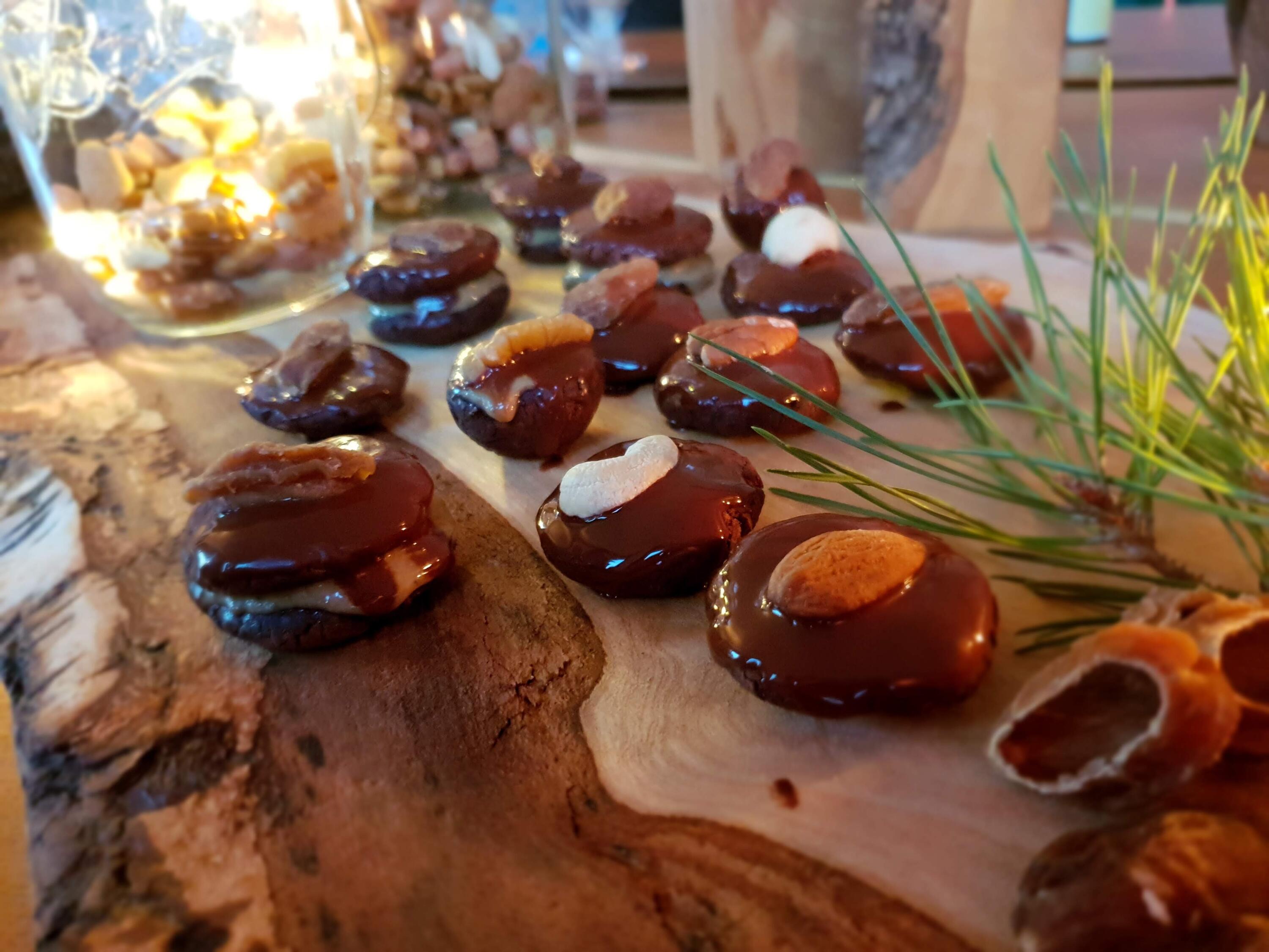 Schnelle gefüllte exotische Schoko Lebkuchen von Boris Lauser