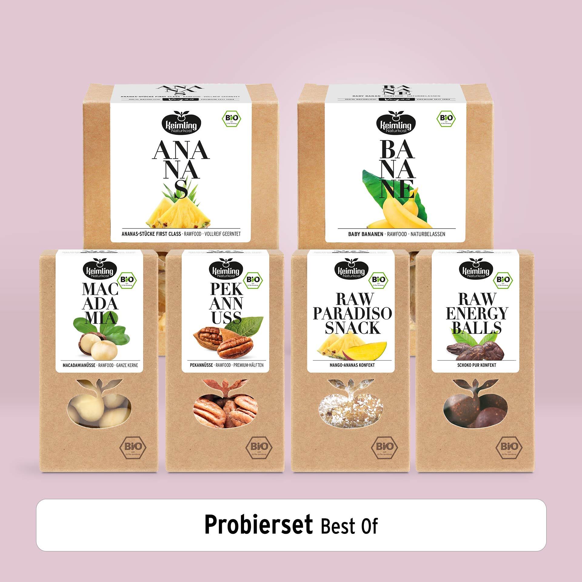 Probierset Best Of, bio 570 g