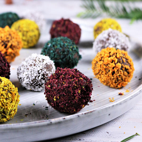 Spekulatius Pralinen-Bällchen – Vegane Rohkost Leckerei für die ...