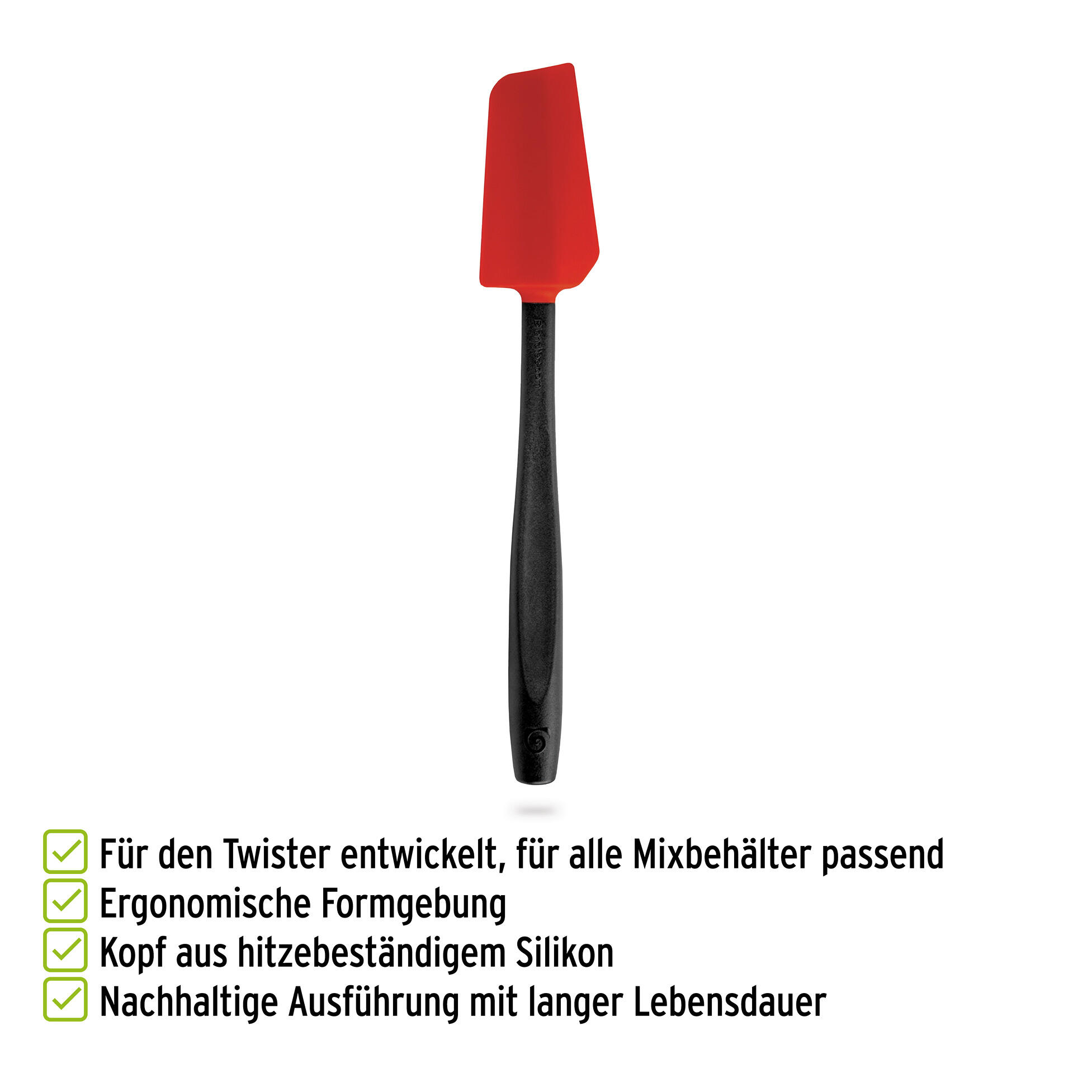 Blendtec Spectacula Schaber mit Silikonkopf passend für alle Behälter Blendtec Spectacula Schaber mit Silikonkopf passend für alle Behälter