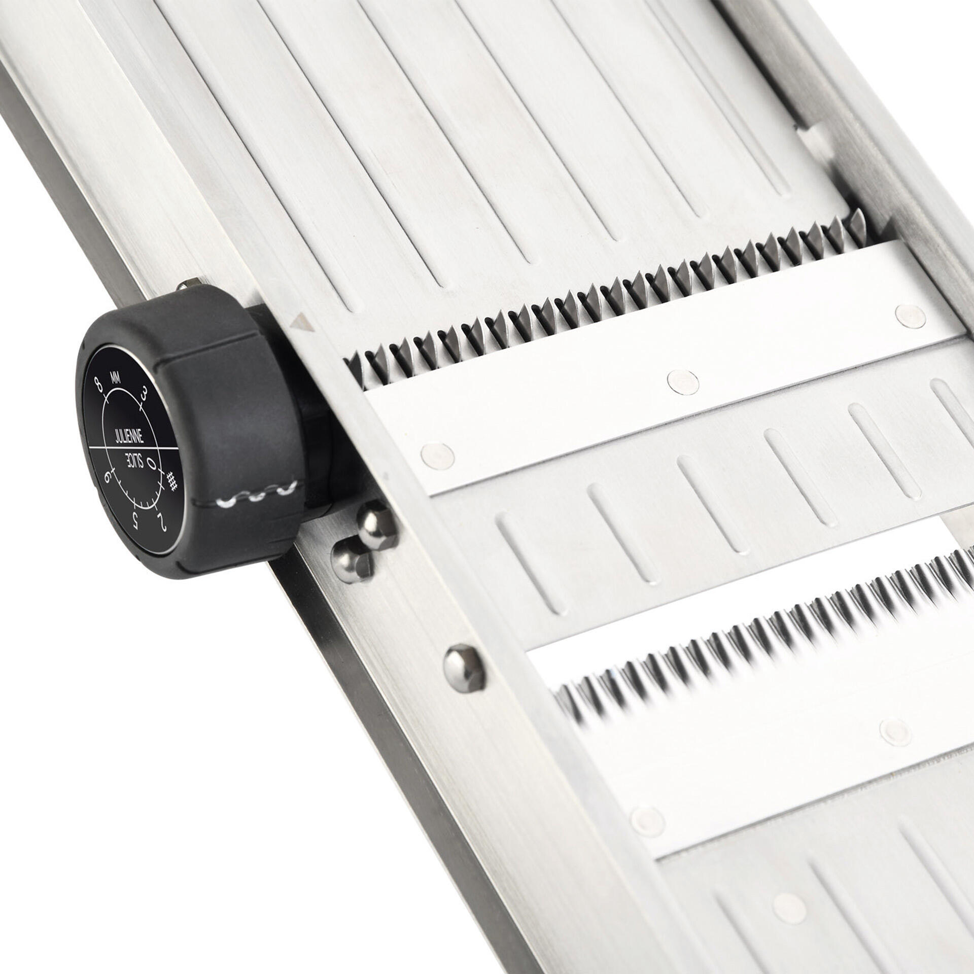 Profi-Mandoline aus Edelstahl neuwertig, ohne Gebrauchsspuren