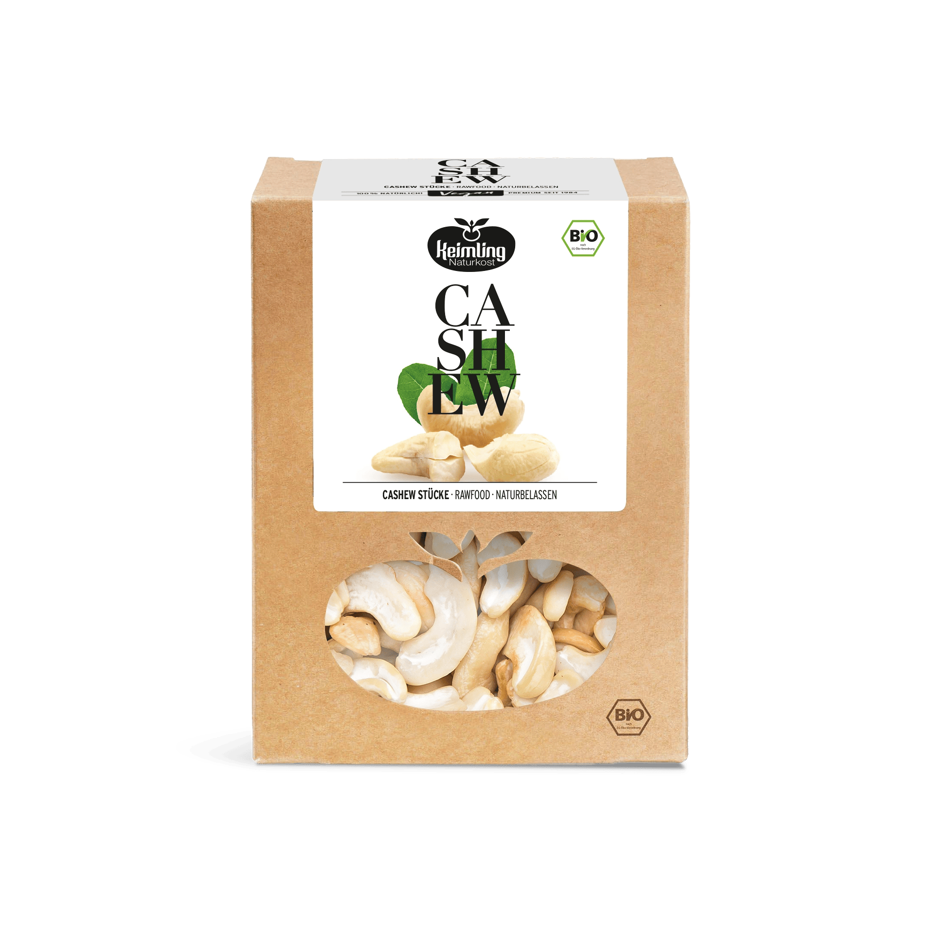 Rohkost Bio-Cashew-Stücke 500 g