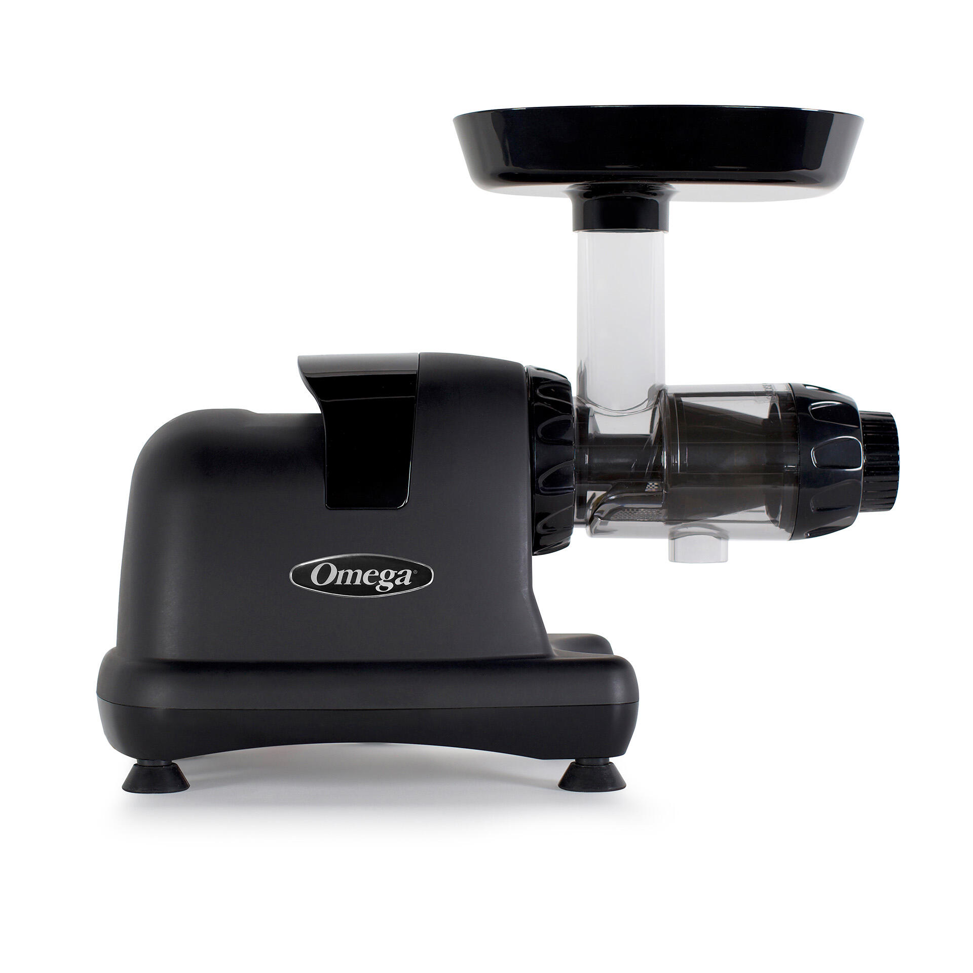Omega Juicers Horizontal-Entsafter 8227, matt schwarz Omega Juicers Horizontal-Entsafter 8227, matt schwarz