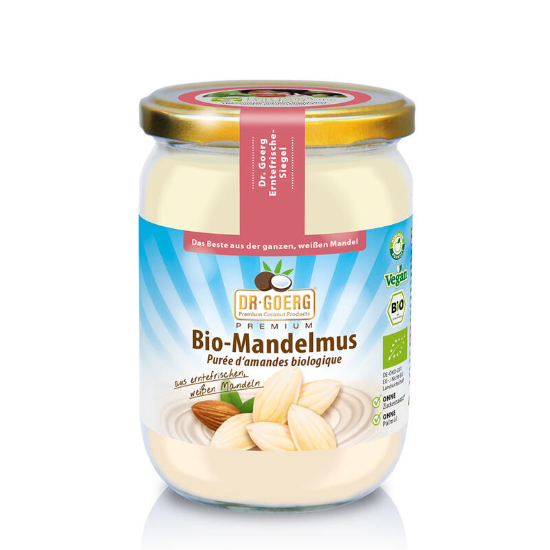 Rohkost-Mandelmus, weiß bio, 500 g